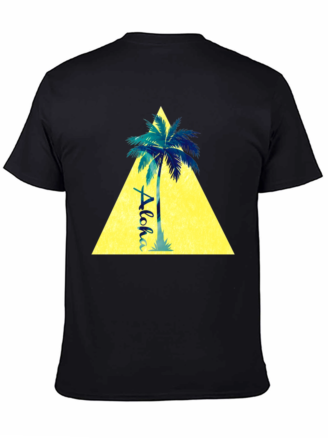 Aloha Palm Tree Graphic Tee