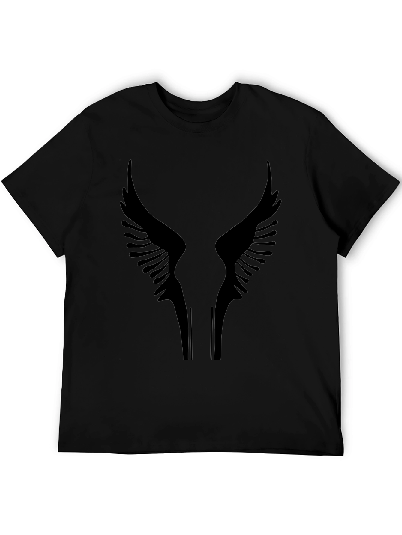 Black Wings Graphic Tee - Stylish and Unique Design