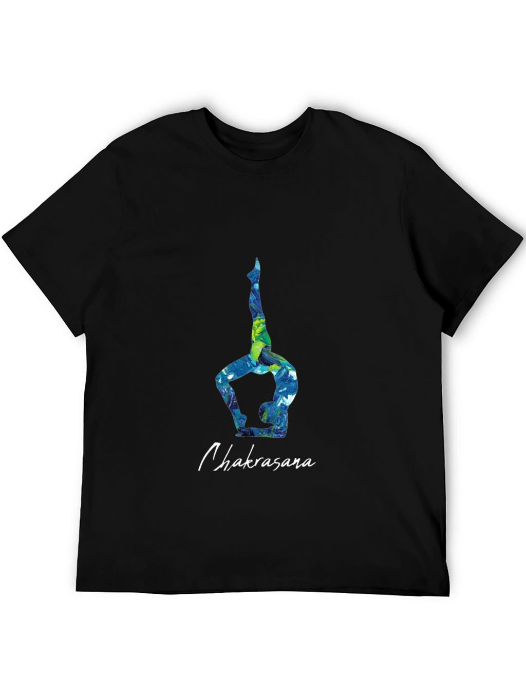 Chakrasana Yoga Pose Graphic Tee