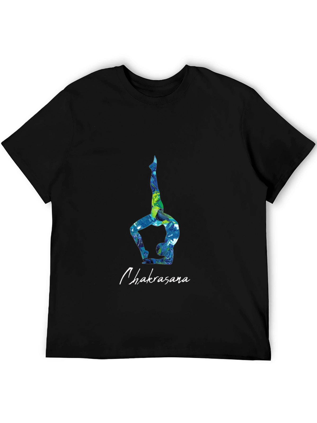 Chakrasana Yoga Pose Graphic Tee