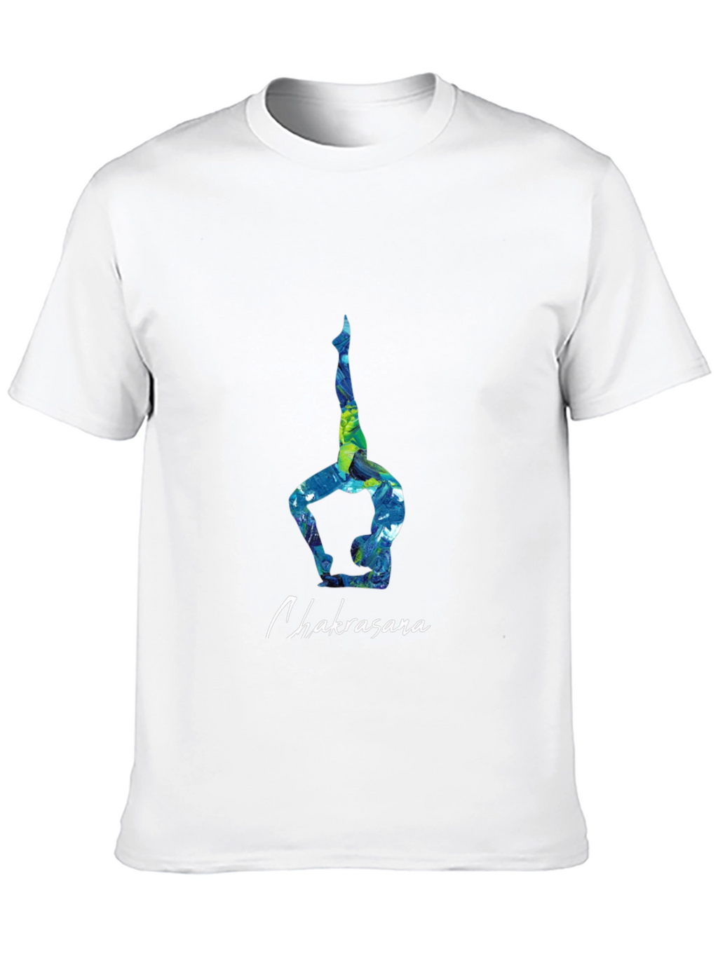 Chakrasana Yoga Pose Graphic Tee