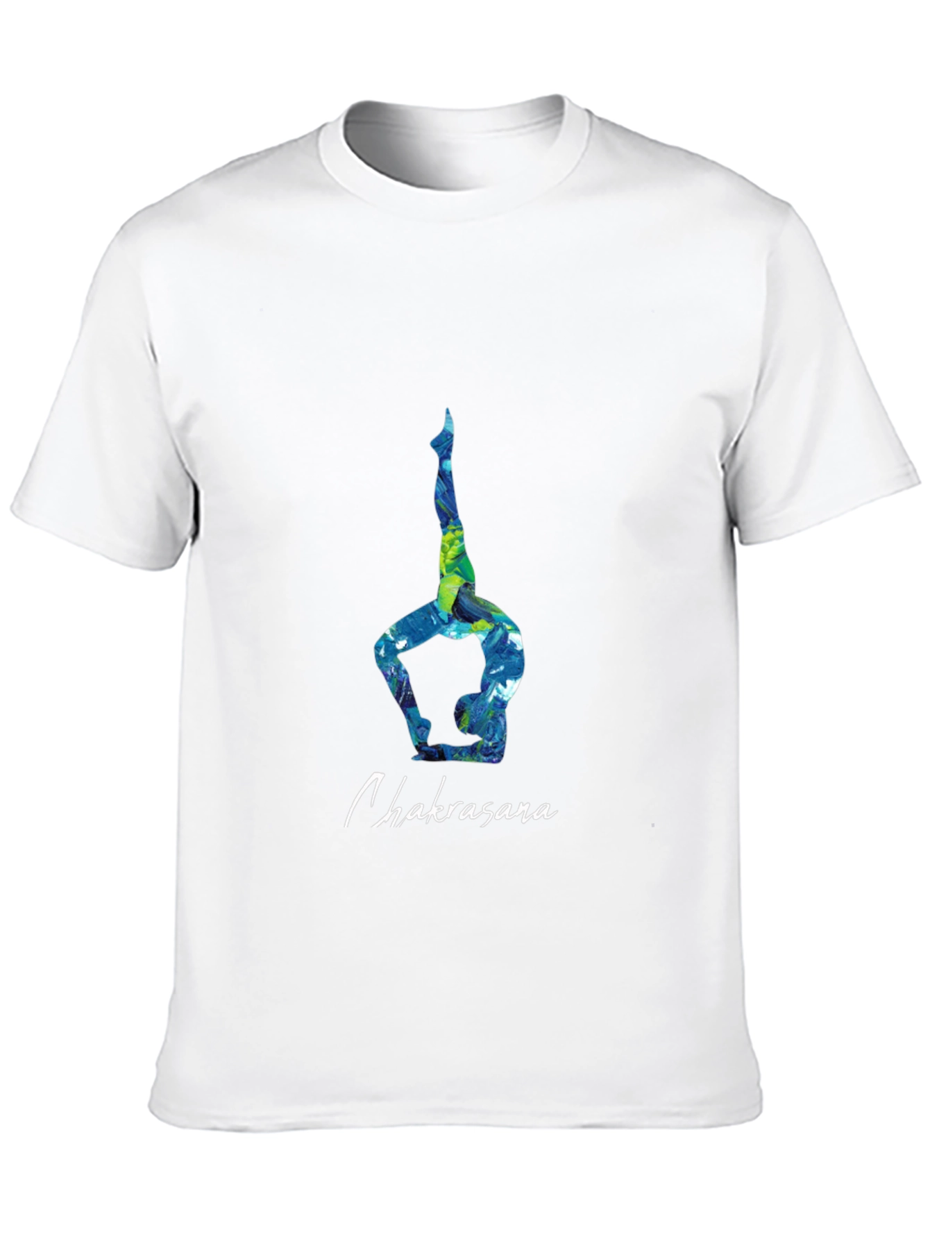 Chakrasana Yoga Pose Graphic Tee