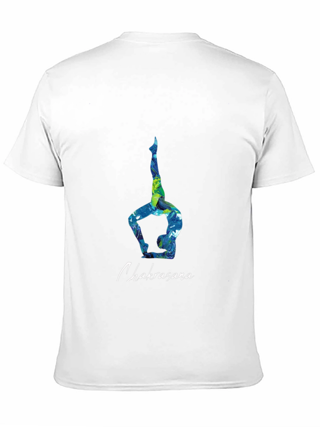 Chakrasana Yoga Pose Graphic Tee