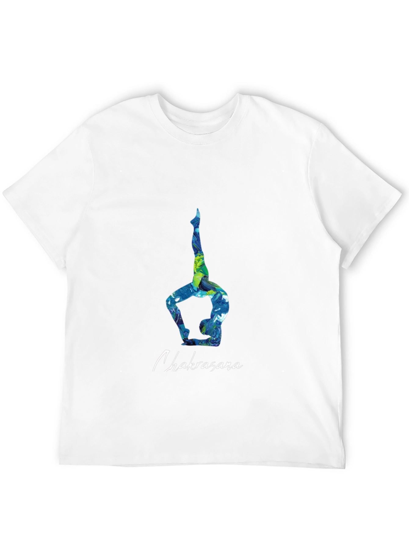 Chakrasana Yoga Pose Graphic Tee