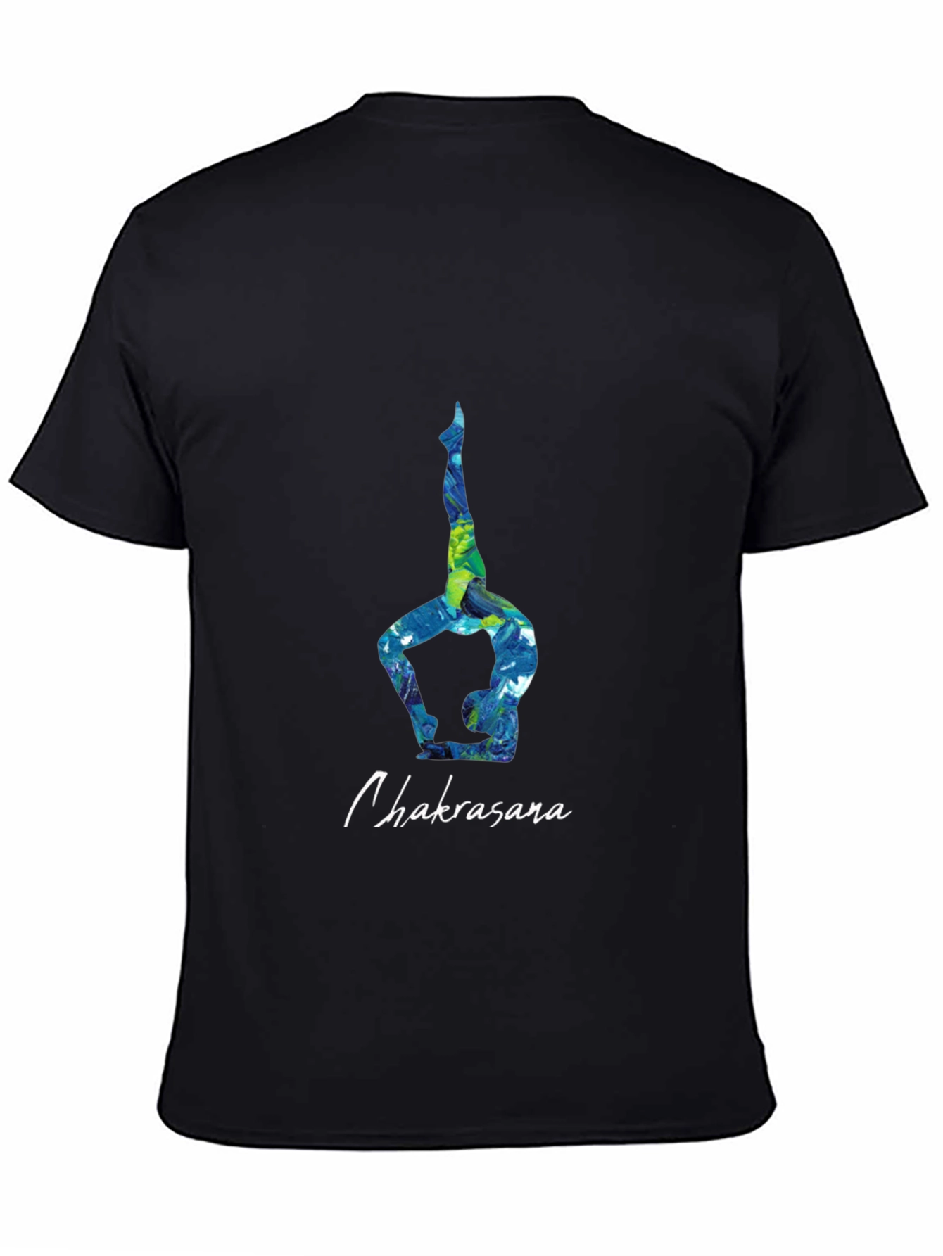 Chakrasana Yoga Pose Graphic Tee