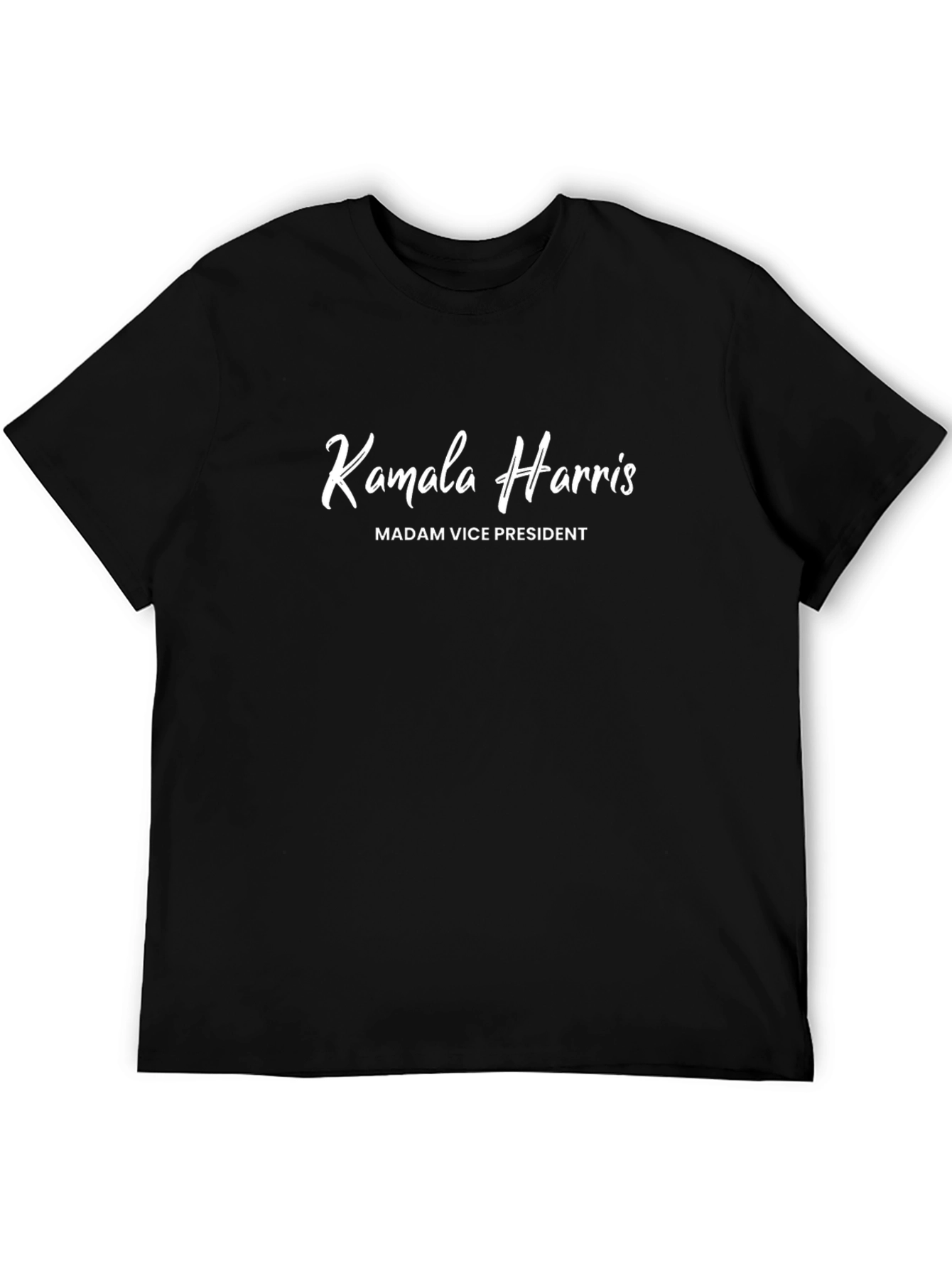 Kamala Harris Madam Vice President Black T-Shirt