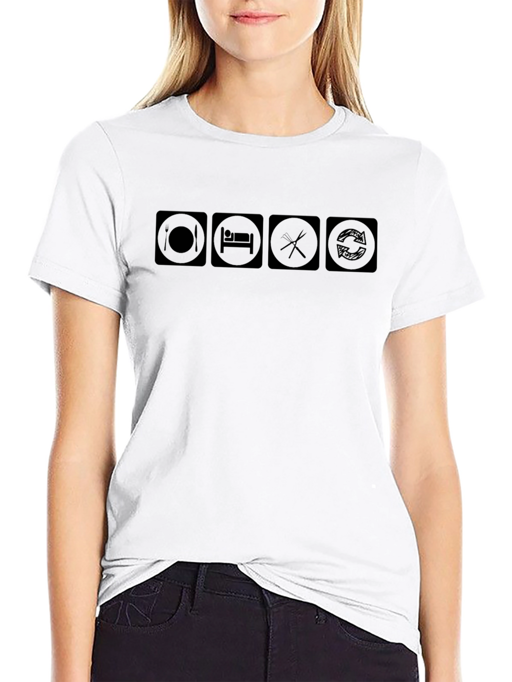 Eat Sleep Drums Repeat T-Shirt