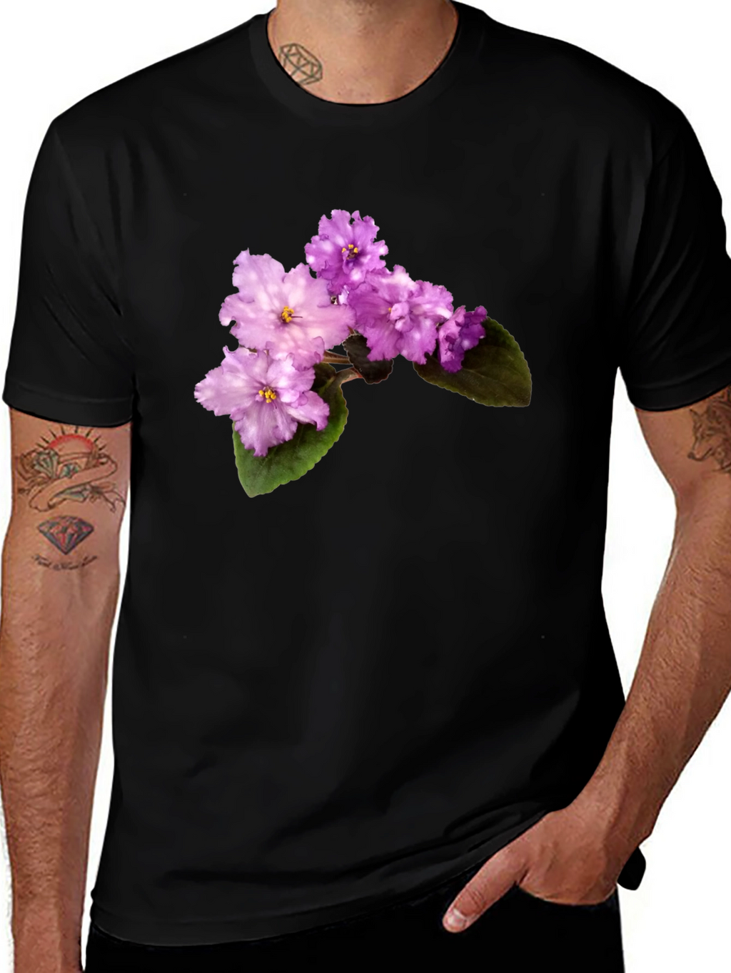 Floral Print T-Shirt - Stylish & Comfortable