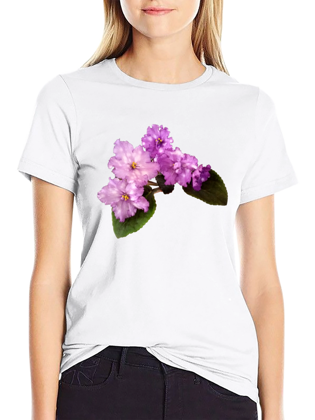Floral Print T-Shirt - Stylish & Comfortable