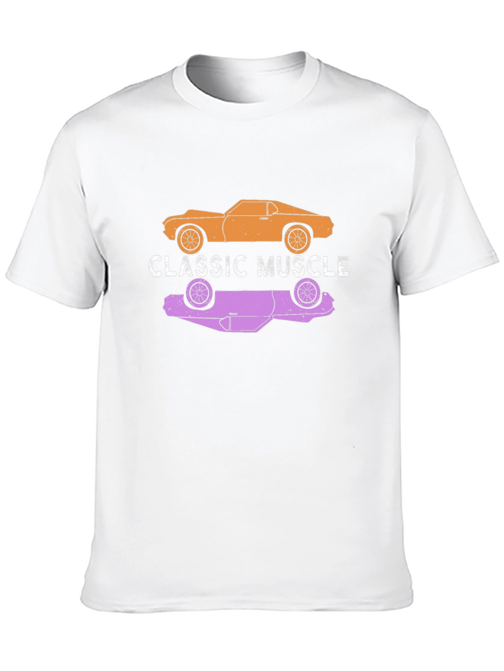 Classic Muscle Car T-Shirt - Black