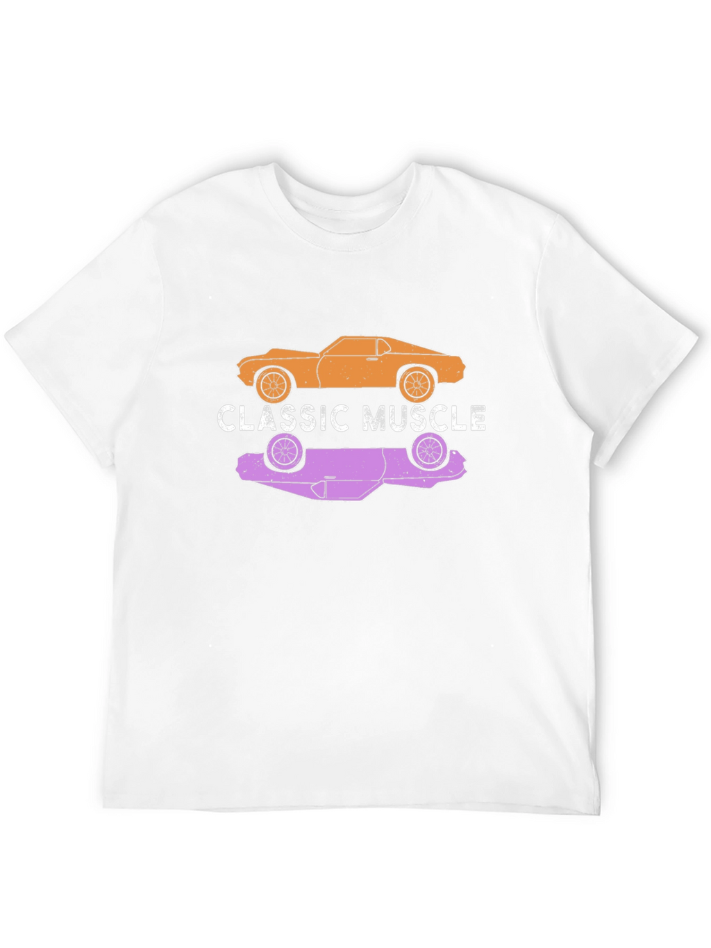 Classic Muscle Car T-Shirt - Black