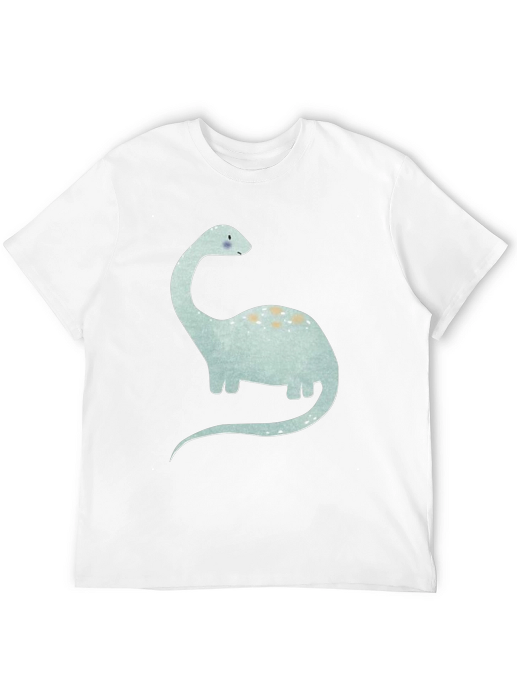 Dinosaur Graphic Tee - Cute Cartoon Brontosaurus