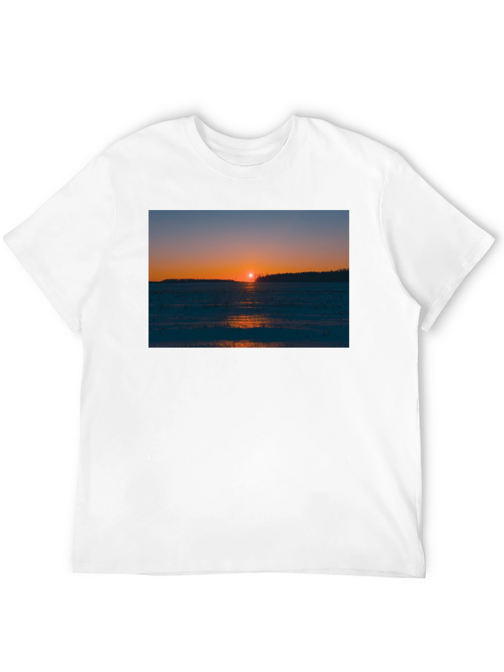 Scenic Sunset Graphic Tee