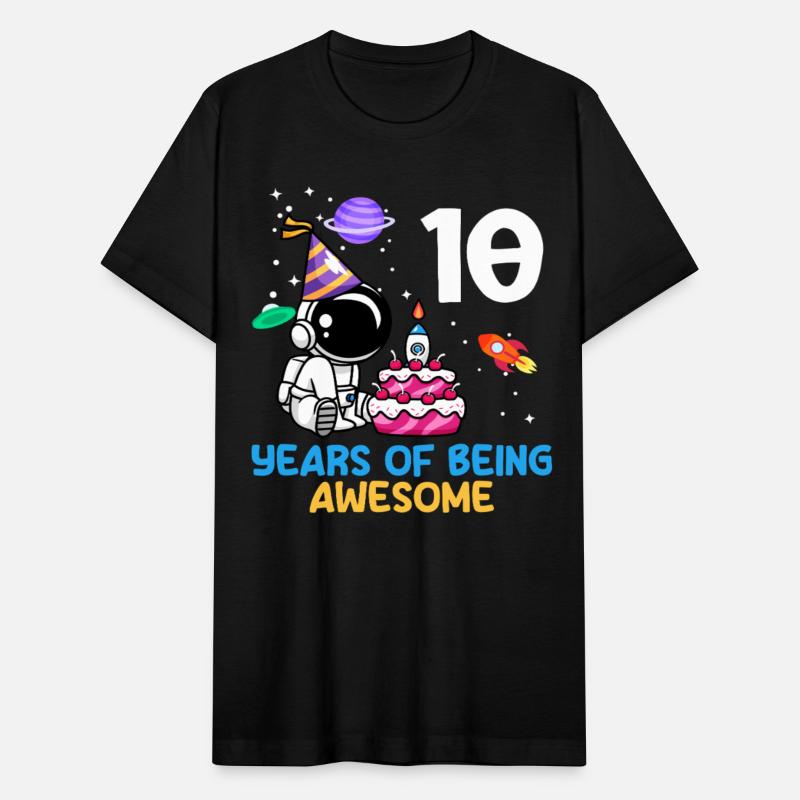10 Years of Being Awesome Astronaut Birthday Fun