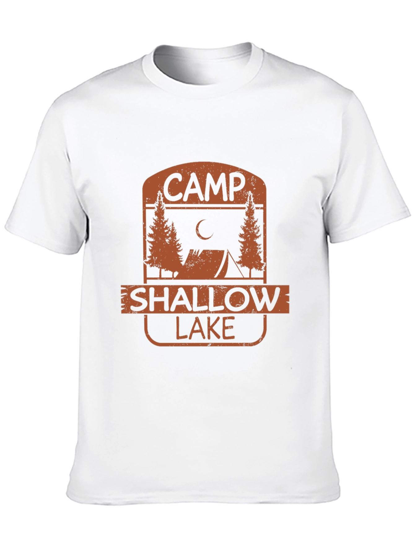 Camp Shallow Lake Graphic T-Shirt