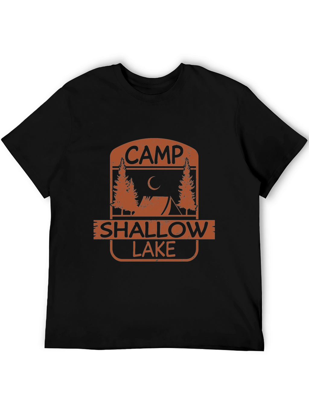 Camp Shallow Lake Graphic T-Shirt