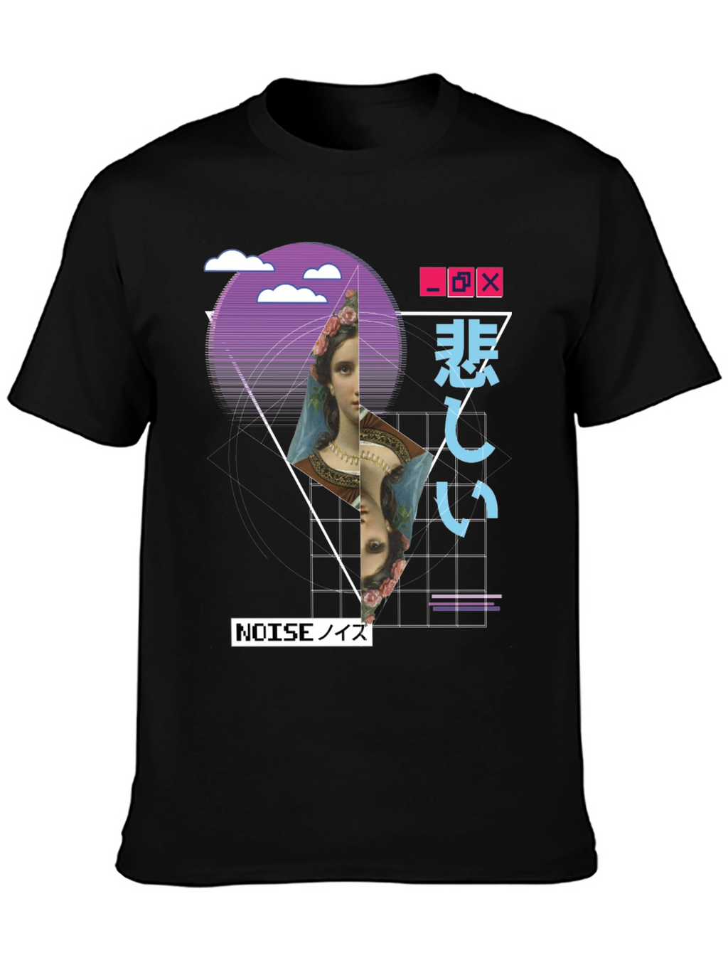 Aesthetic Vaporwave Graphic T-Shirt