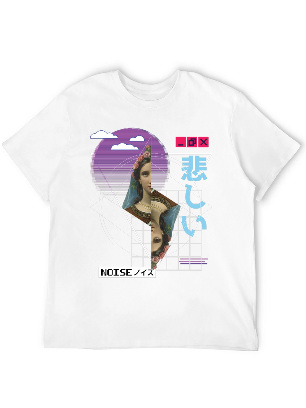 Aesthetic Vaporwave Graphic T-Shirt