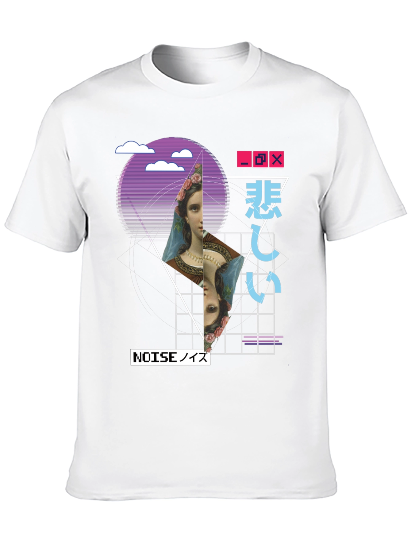 Aesthetic Vaporwave Graphic T-Shirt