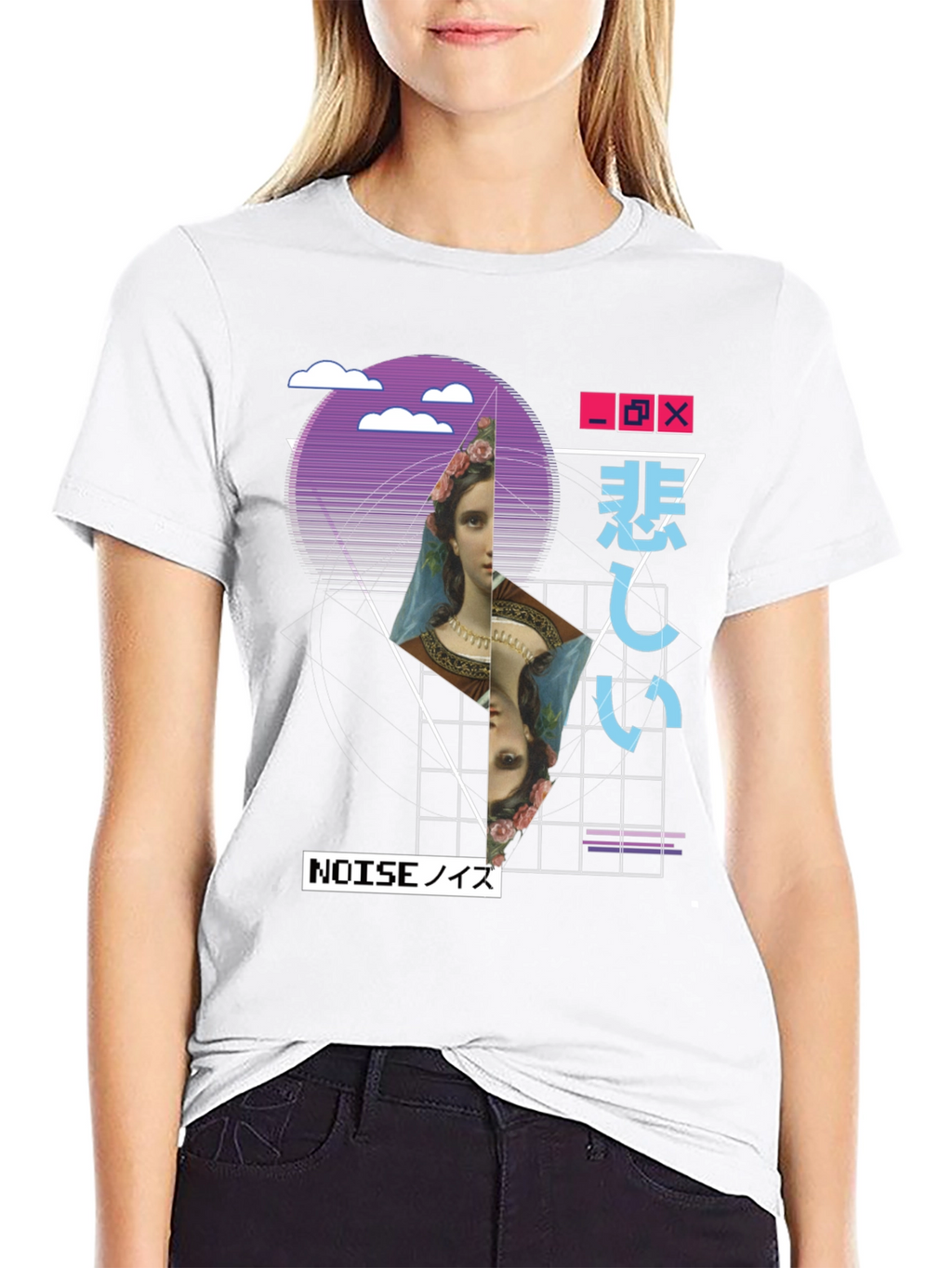 Aesthetic Vaporwave Graphic T-Shirt
