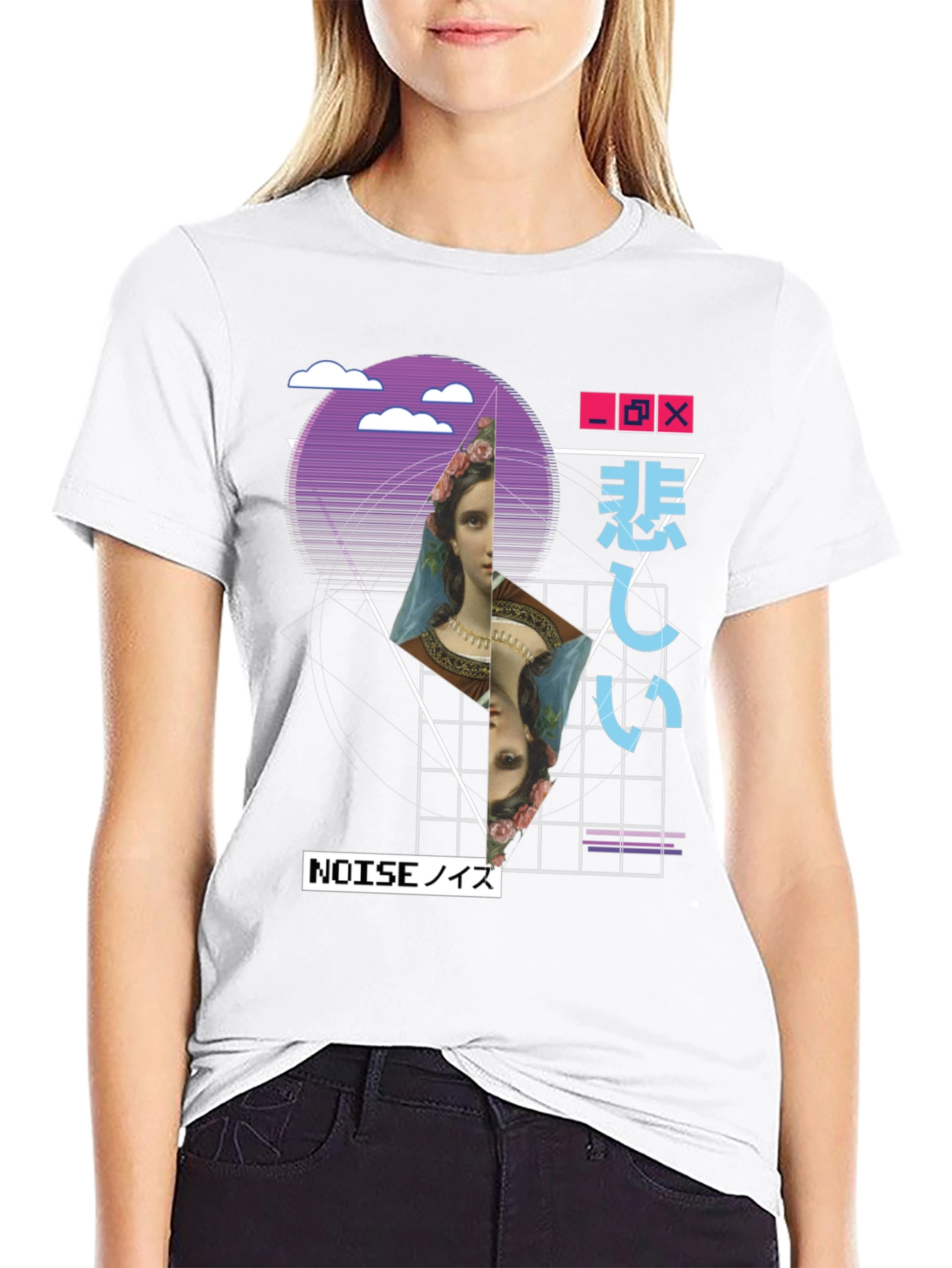 Aesthetic Vaporwave Graphic T-Shirt