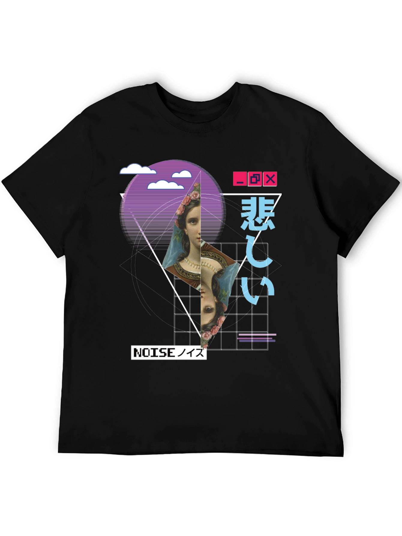 Aesthetic Vaporwave Graphic T-Shirt