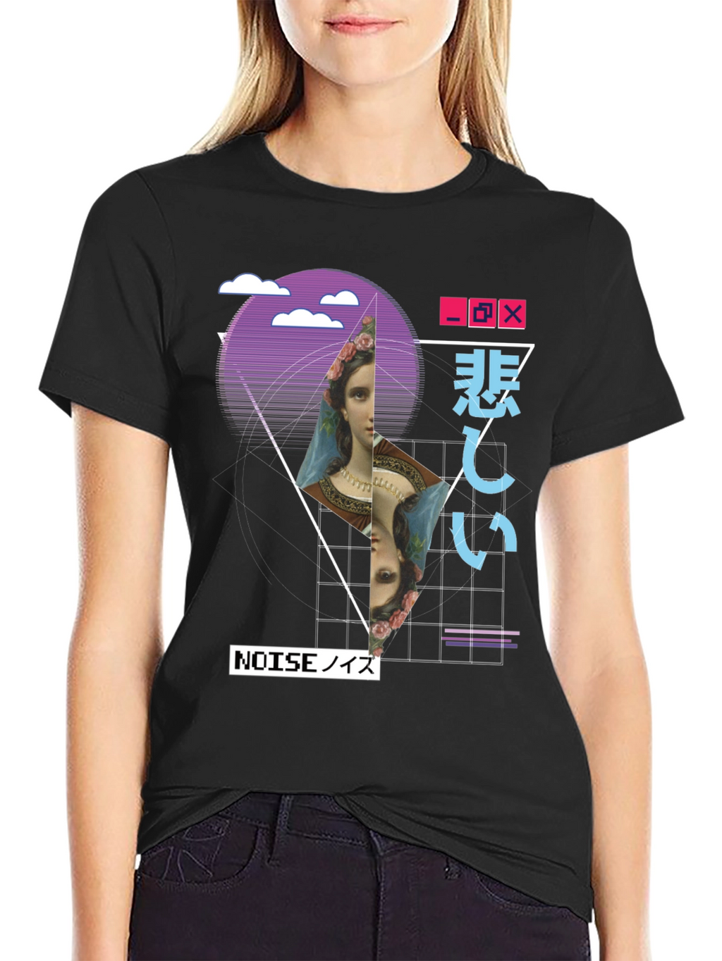 Aesthetic Vaporwave Graphic T-Shirt