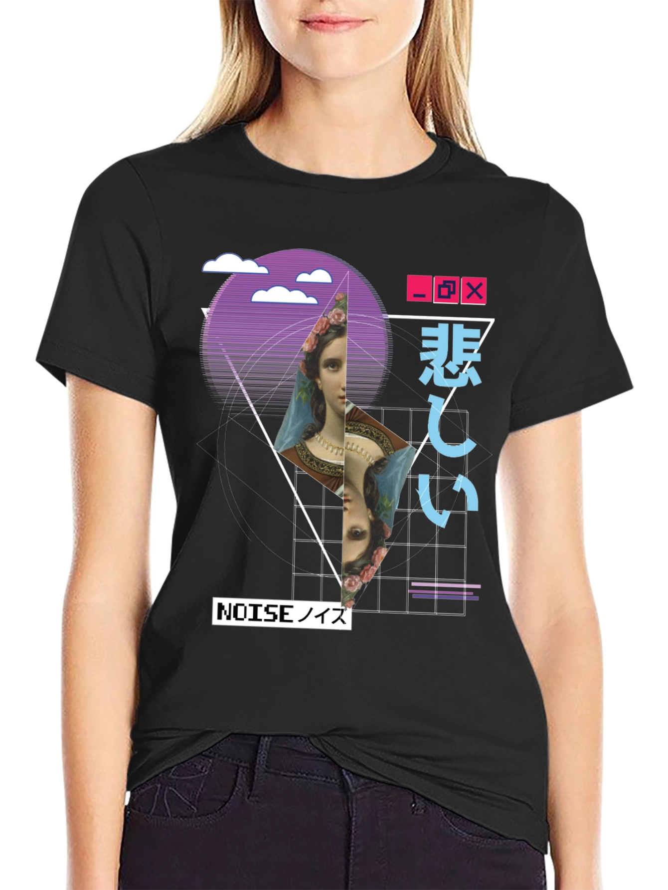Aesthetic Vaporwave Graphic T-Shirt