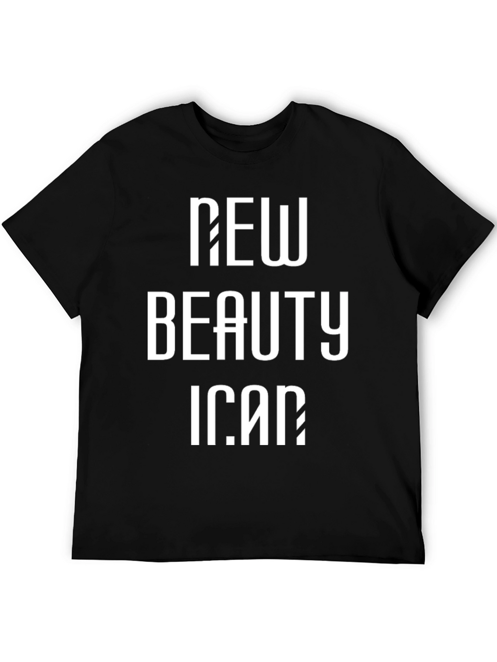 New Beauty Icon Black Graphic Tee