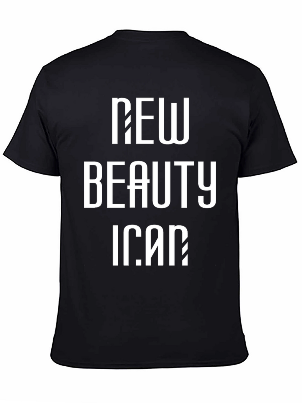 New Beauty Icon Black Graphic Tee