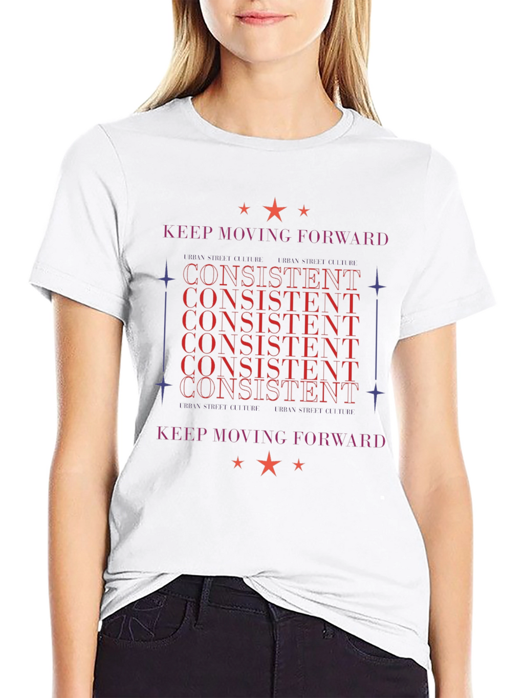 Consistent Forward Black T-Shirt