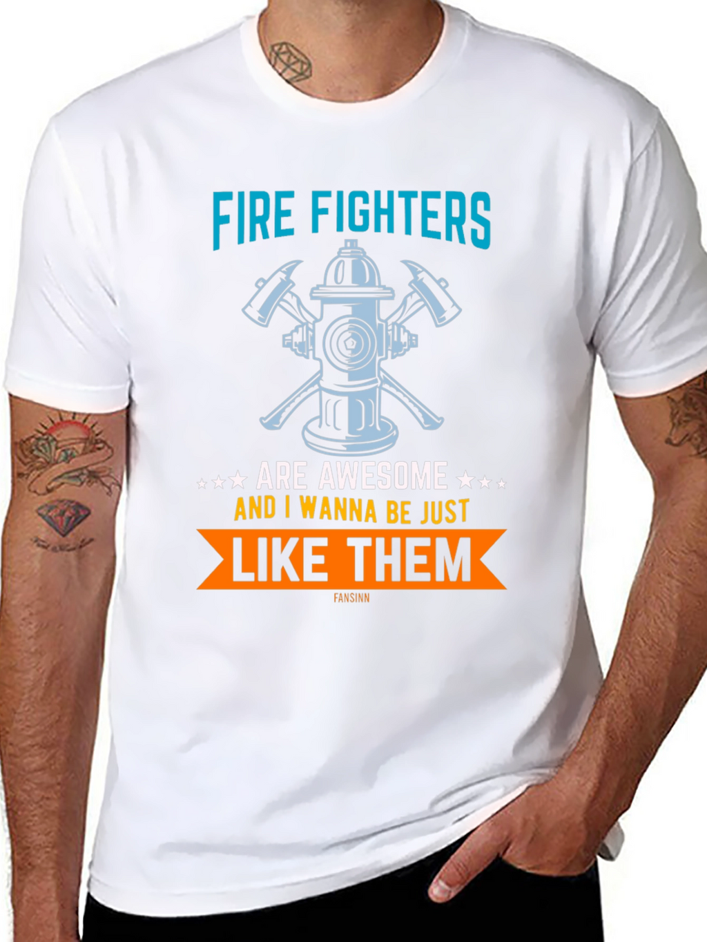 Firefighters are Awesome T-Shirt