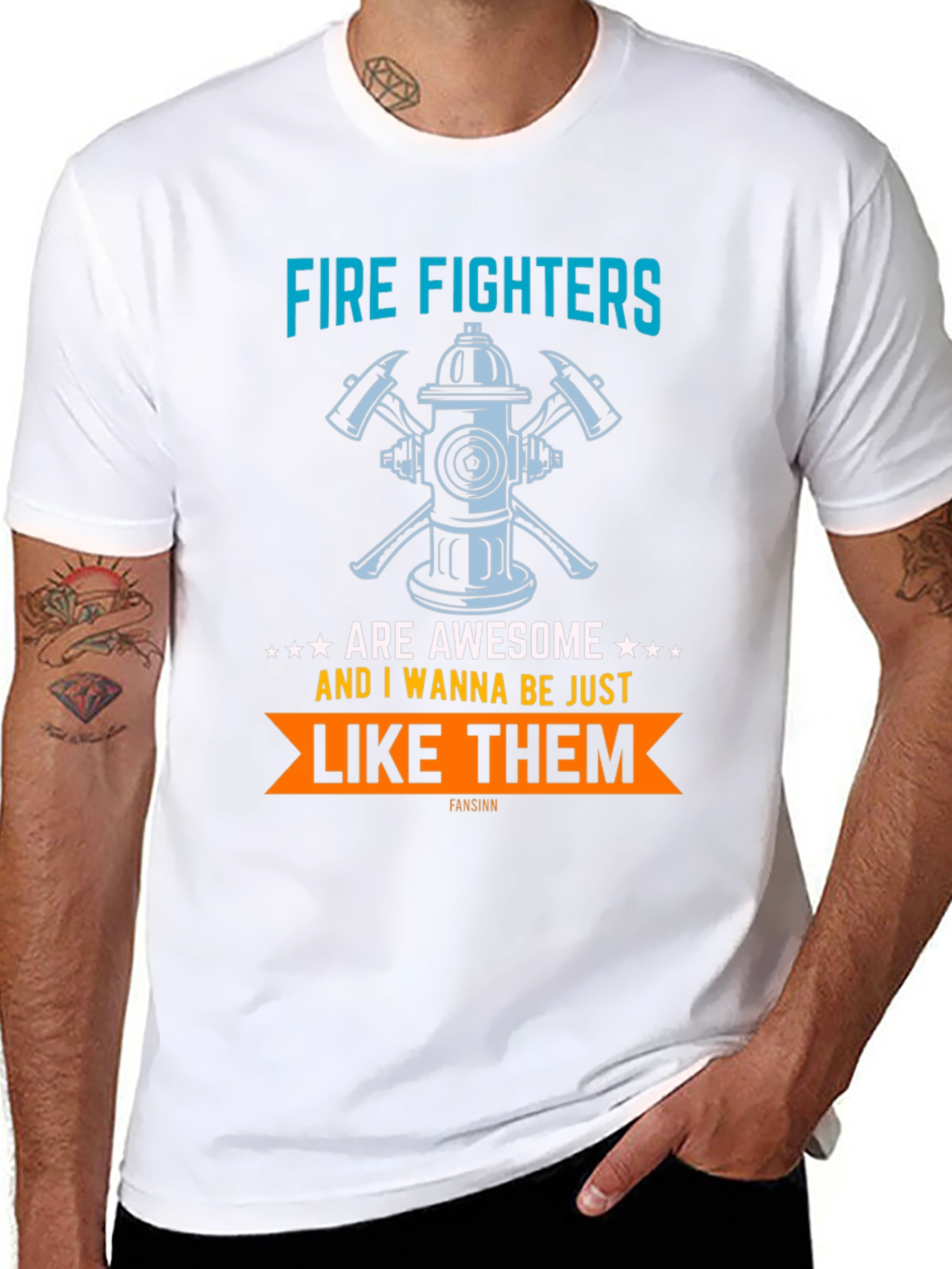 Firefighters are Awesome T-Shirt