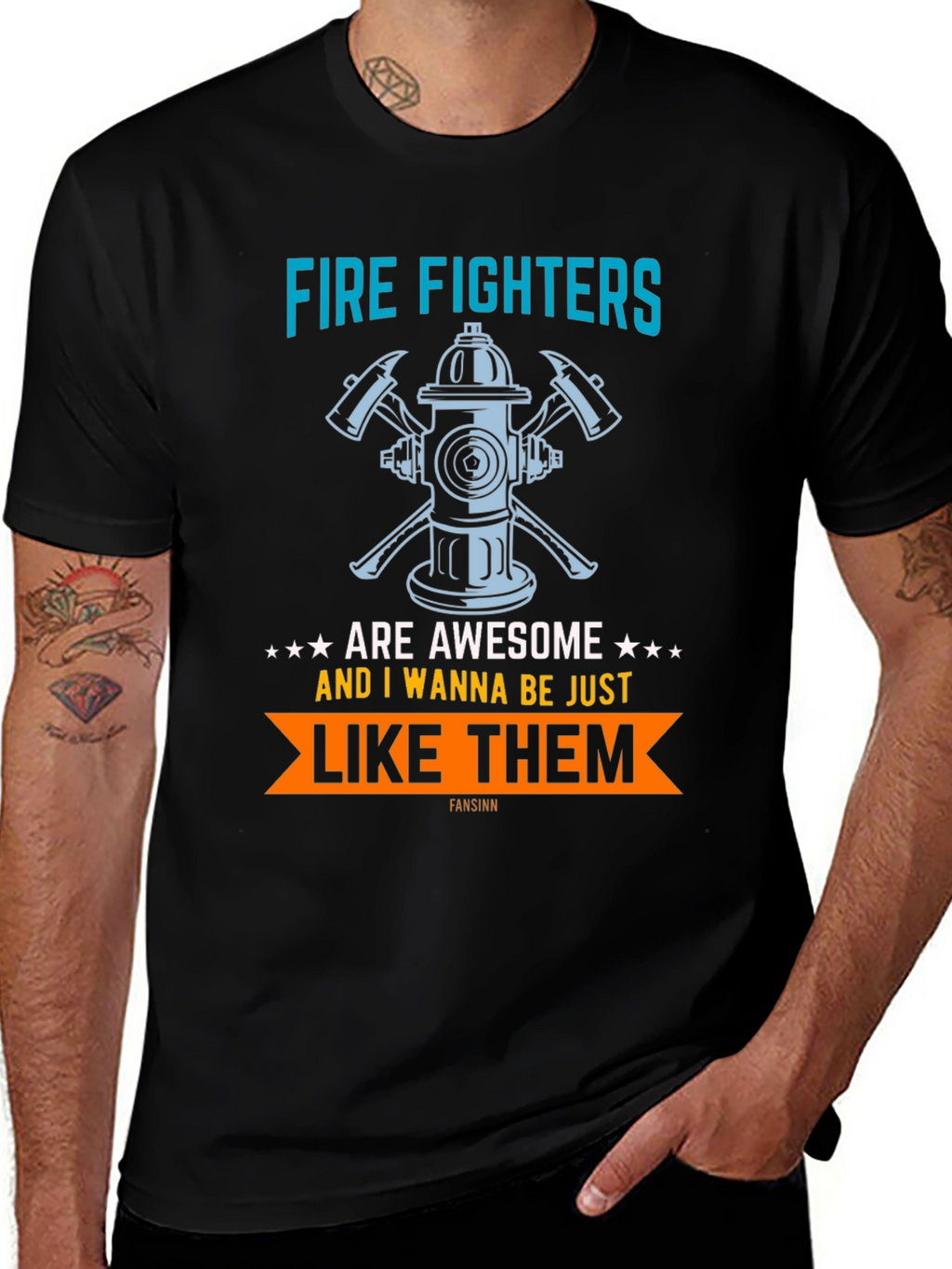 Firefighters are Awesome T-Shirt