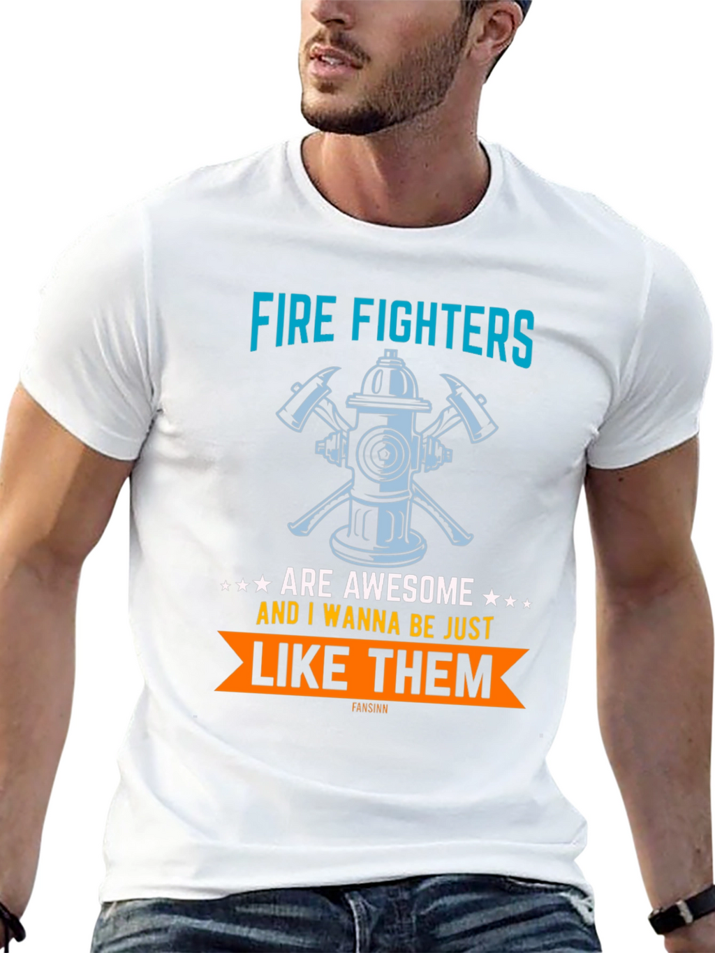 Firefighters are Awesome T-Shirt