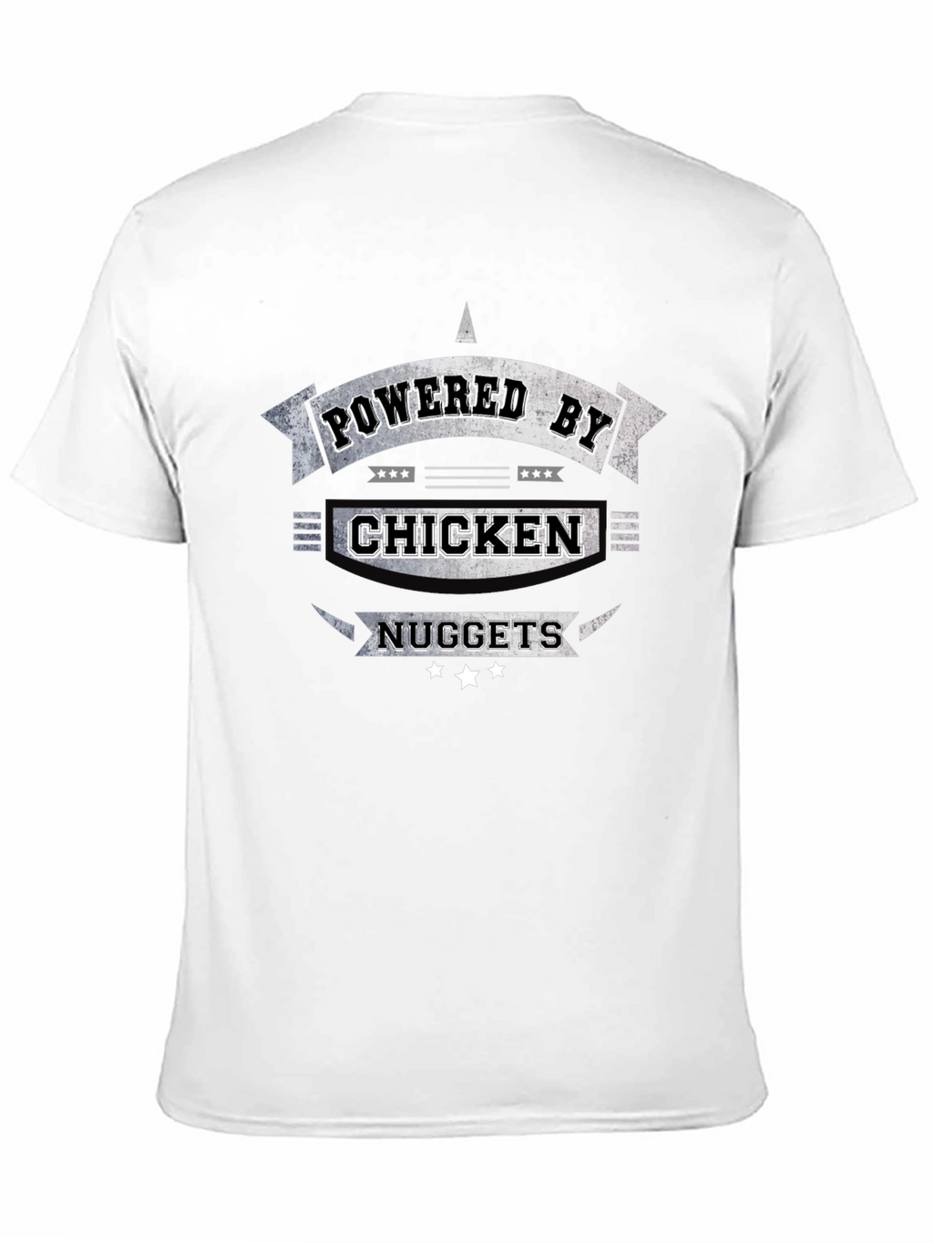 Chicken Nuggets Powered Funny T-Shirt