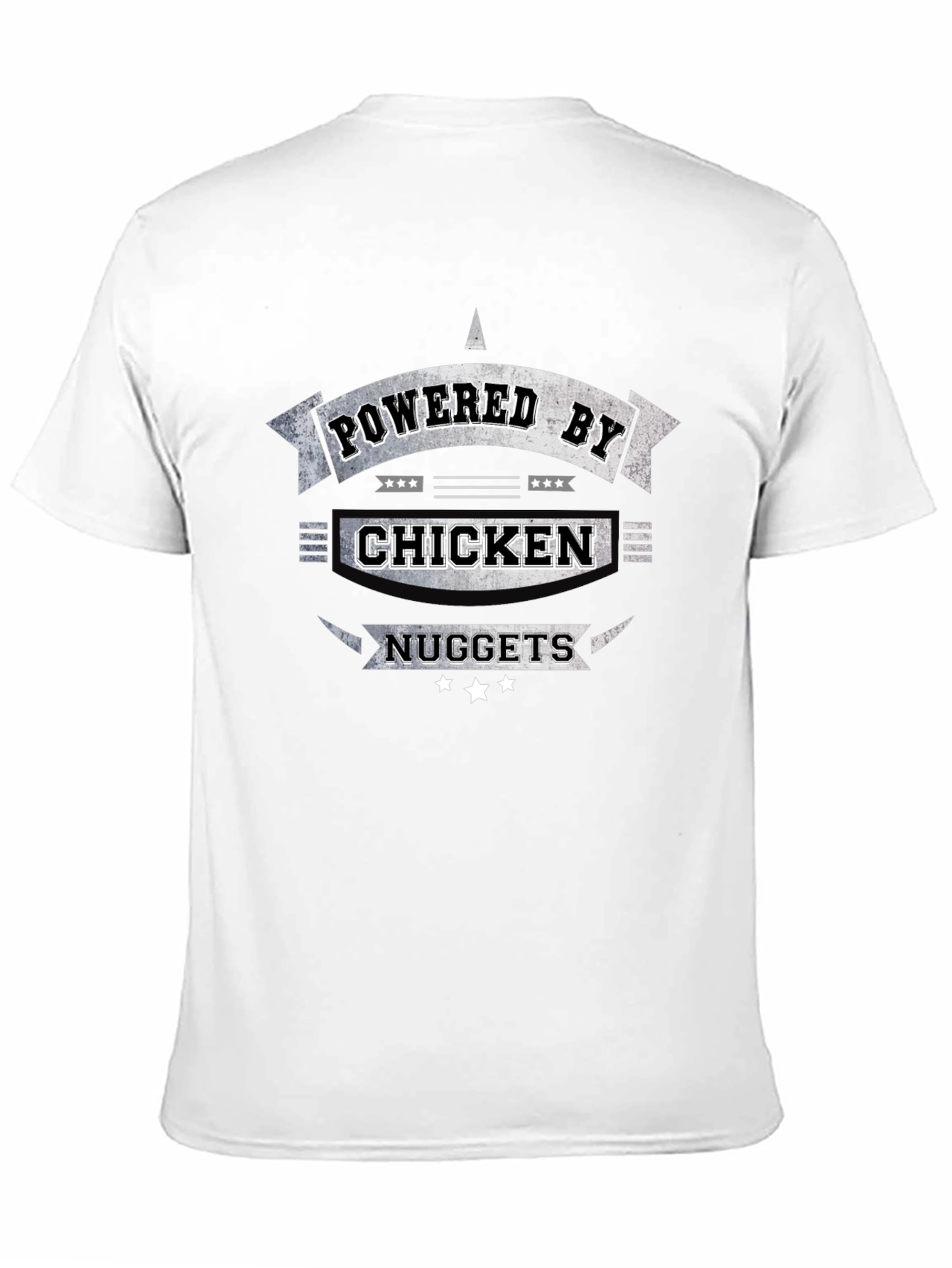 Chicken Nuggets Powered Funny T-Shirt