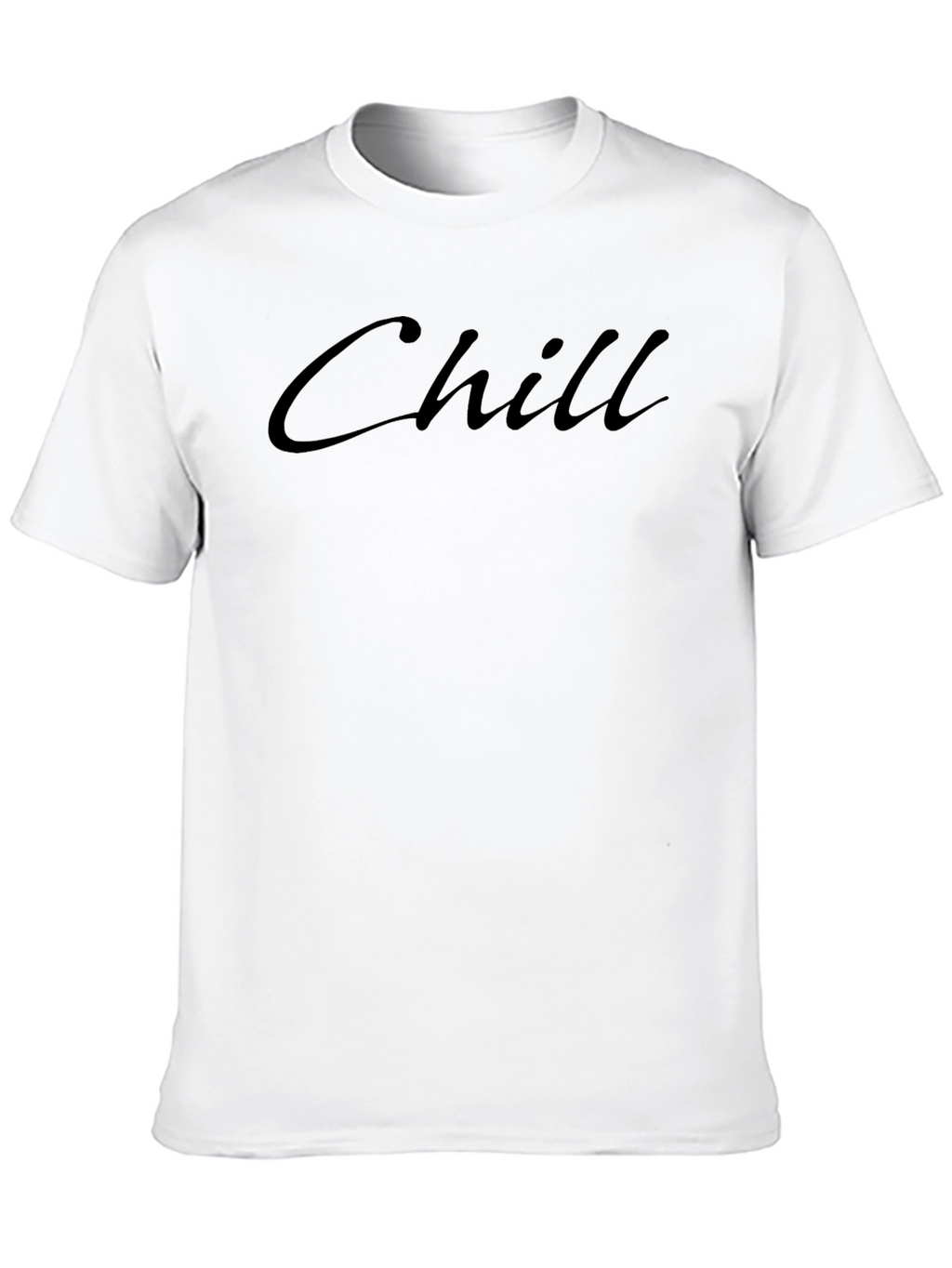 Chill Black T-Shirt - Relaxed Style