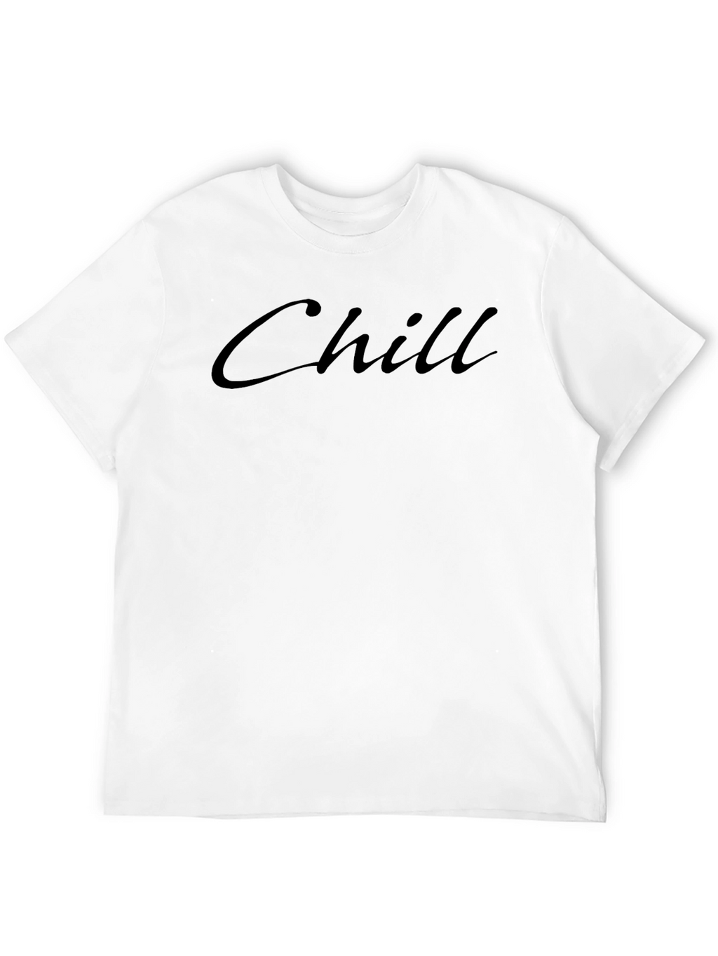 Chill Black T-Shirt - Relaxed Style