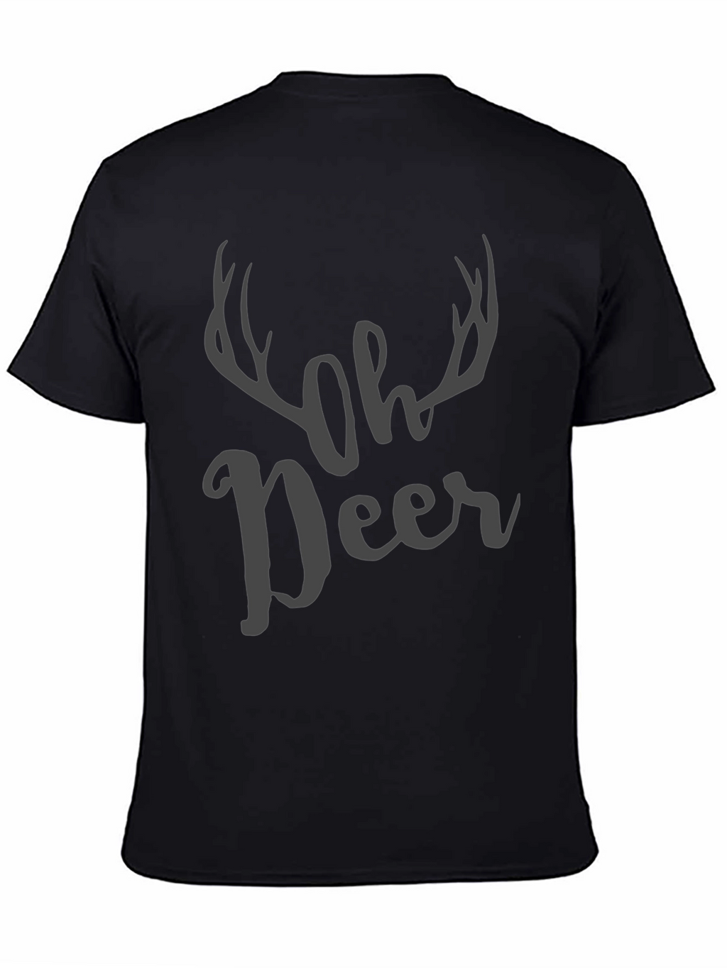 Oh Deer Graphic Print Mens T-Shirt