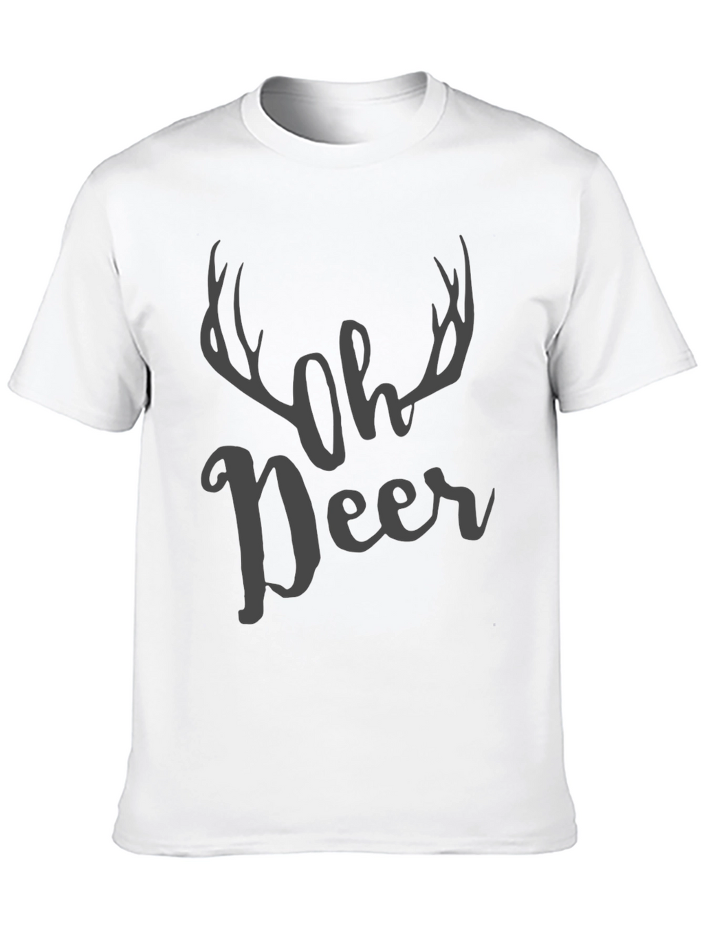 Oh Deer Graphic Print Mens T-Shirt