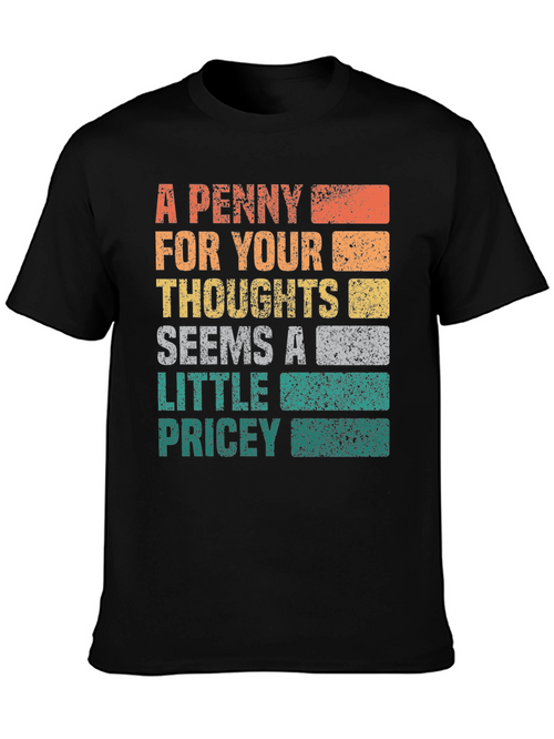 A Penny For Your Thoughts Graphic Tee