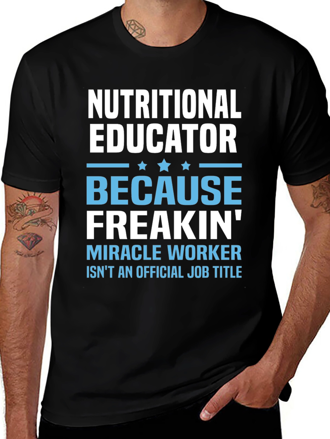 Nutritional Educator T-Shirt - Miracle Worker Tee