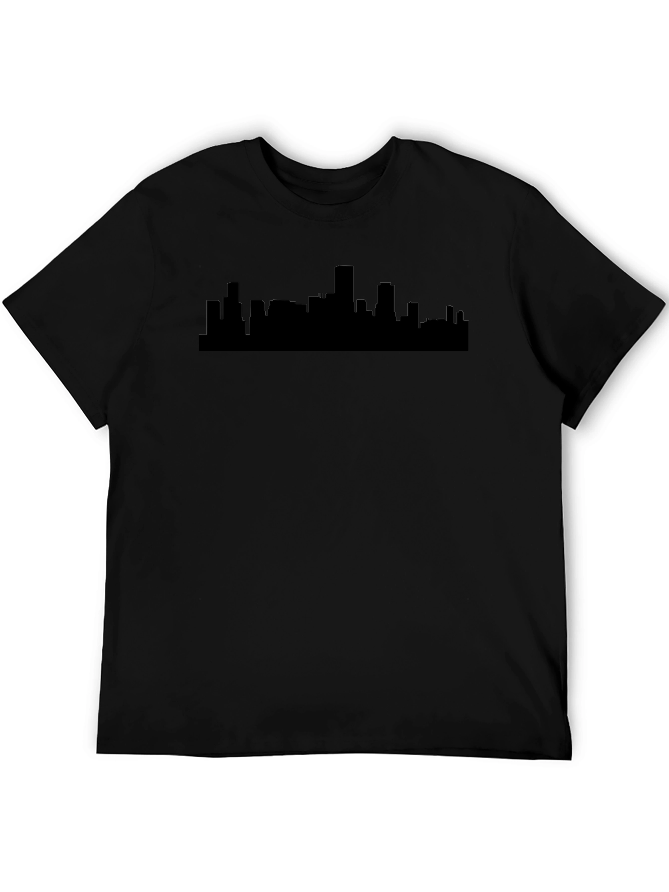 Cityscape Graphic Tee - Urban Silhouette Shirt