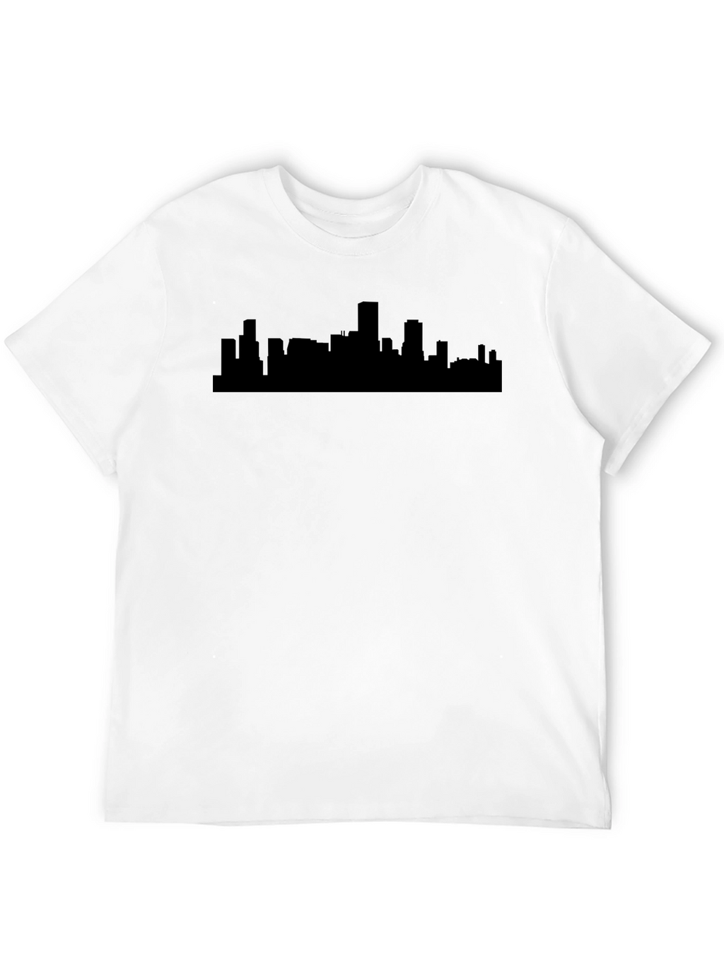 Cityscape Graphic Tee - Urban Silhouette Shirt