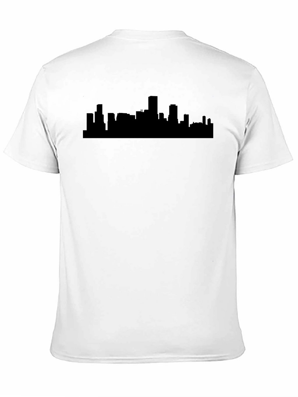 Cityscape Graphic Tee - Urban Silhouette Shirt