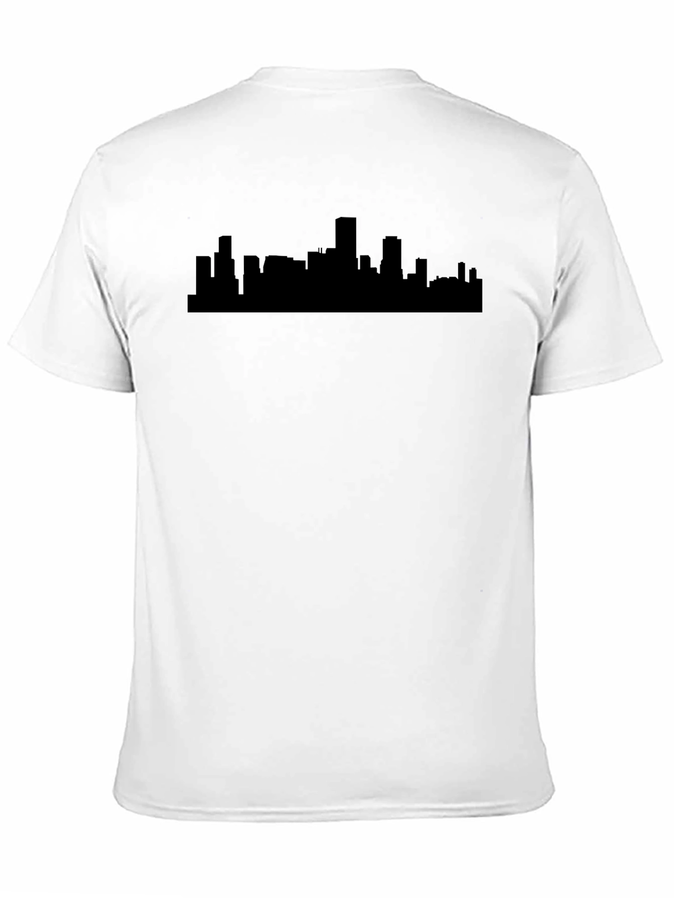 Cityscape Graphic Tee - Urban Silhouette Shirt