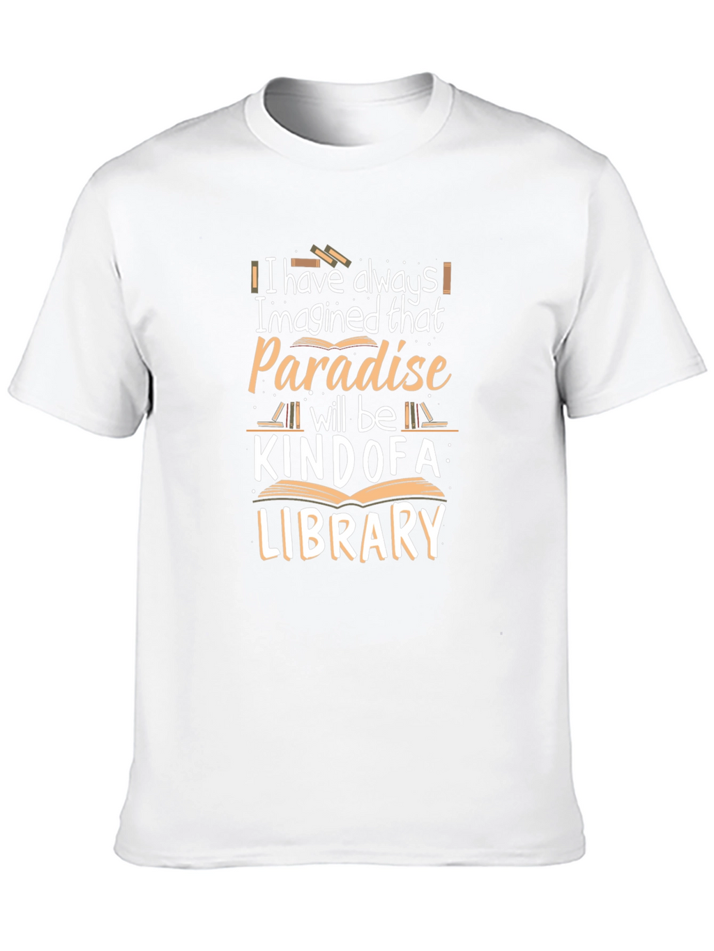 Paradise Library Black Graphic T-Shirt