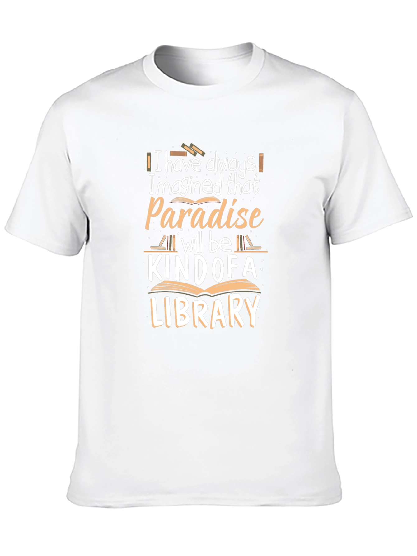 Paradise Library Black Graphic T-Shirt