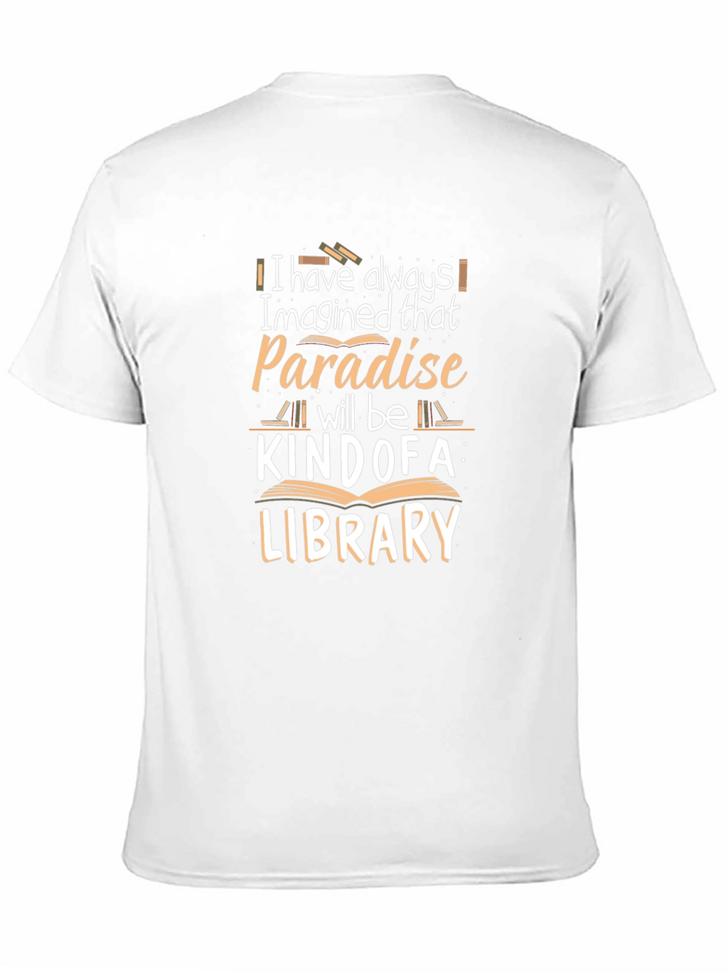 Paradise Library Black Graphic T-Shirt